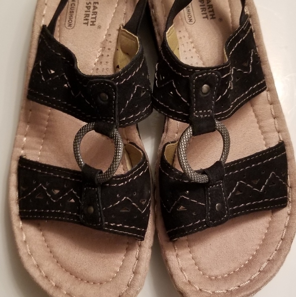 Black sandals
